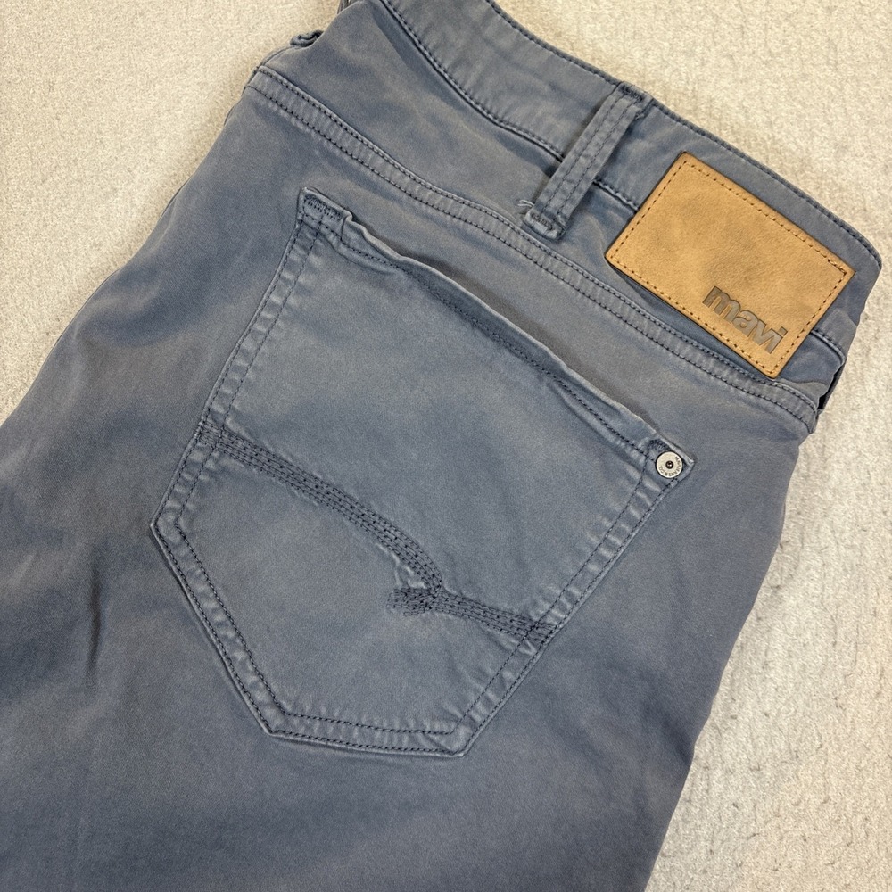 Mavi Zach Straight Leg Blue Men's Jeans Size 40 X 32 Stretch